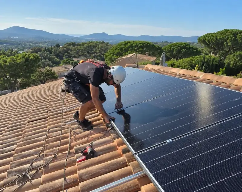 Installateur panneaux solaires Siros — pose photovoltaïque sur toiture